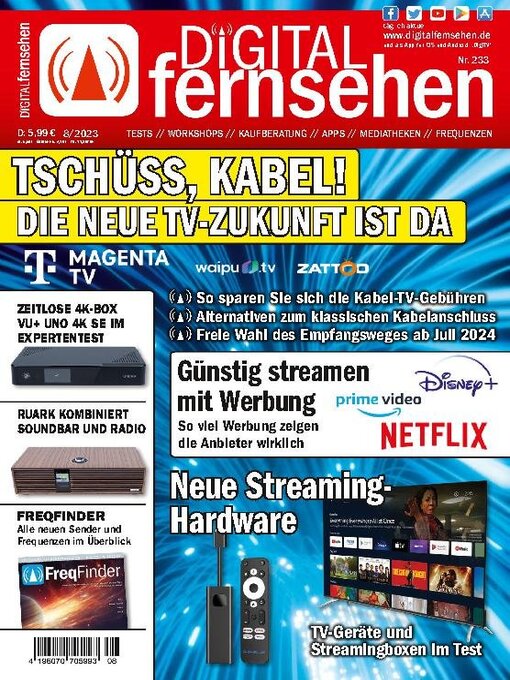 Title details for Digital Fernsehen by Auerbach Verlag and Infodienste GmbH - Available